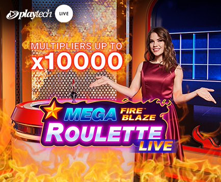 Mega Fire Blaze Roulette Live (+3%)